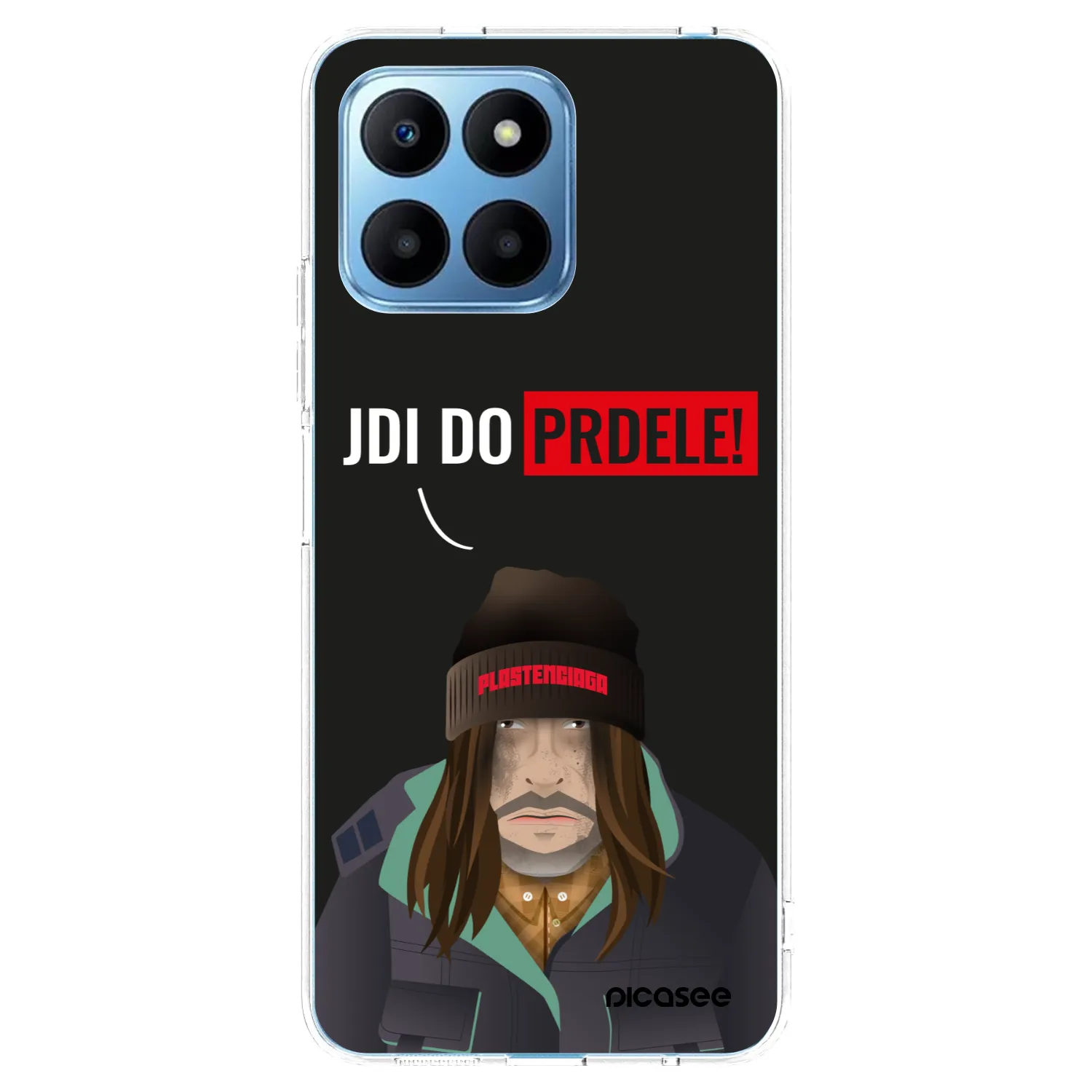 Picasee Honor 70 Lite Hülle - Transparentes Silikon - Bezďák