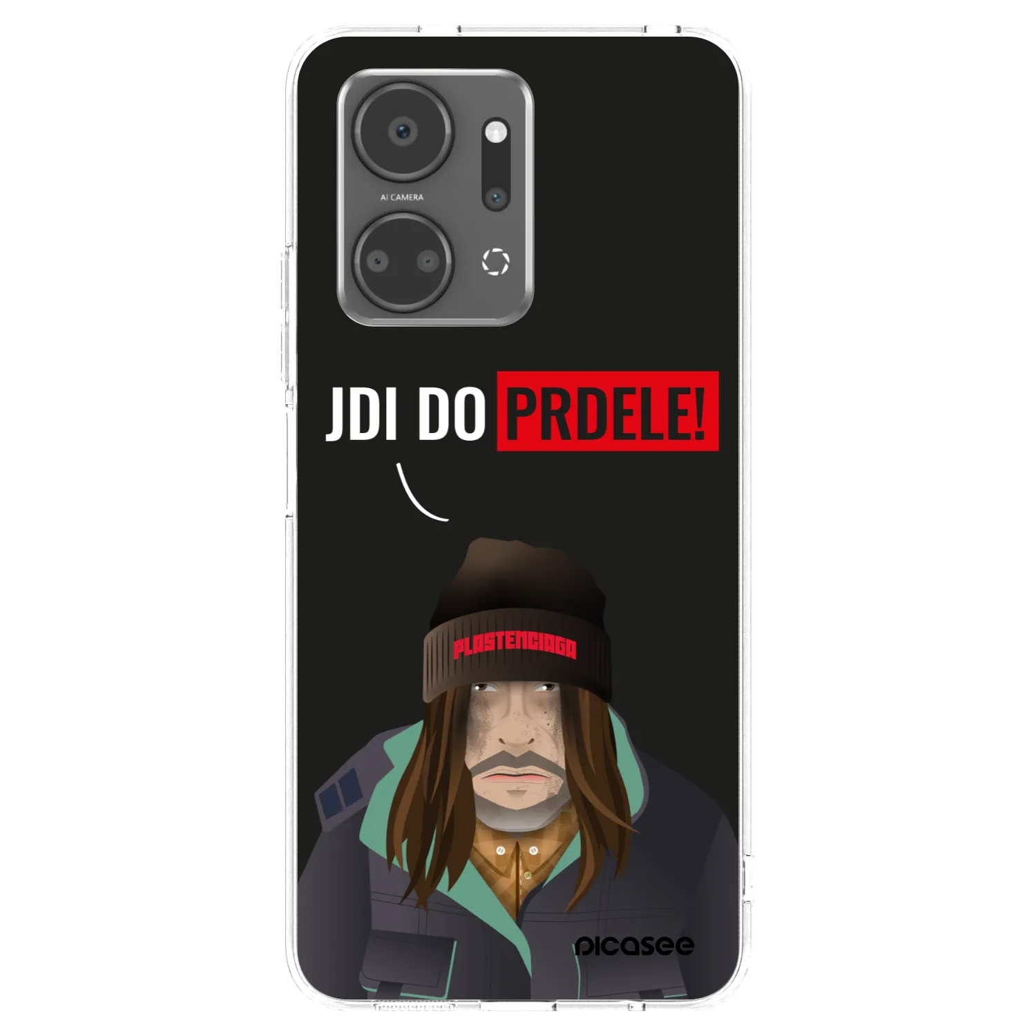 Picasee Honor X7a Hülle - Transparentes Silikon - Bezďák