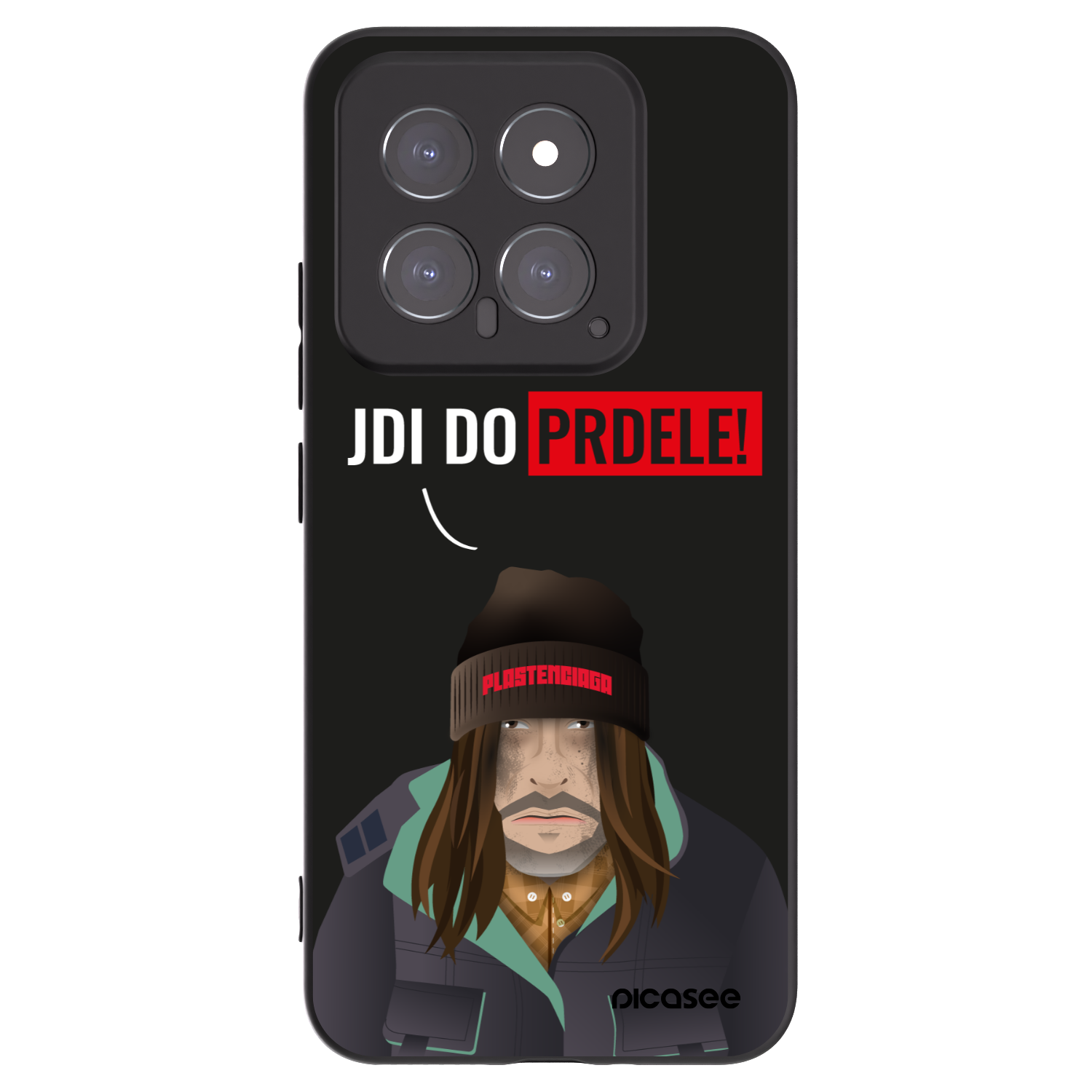 Picasee Xiaomi 14 Hülle - Schwarzes Silikon - Bezďák