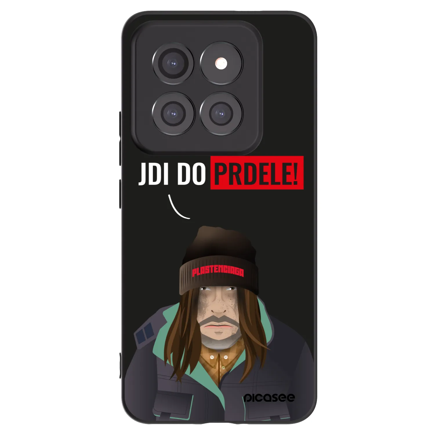 Picasee Xiaomi 14 Pro Hülle - Schwarzes Silikon - Bezďák