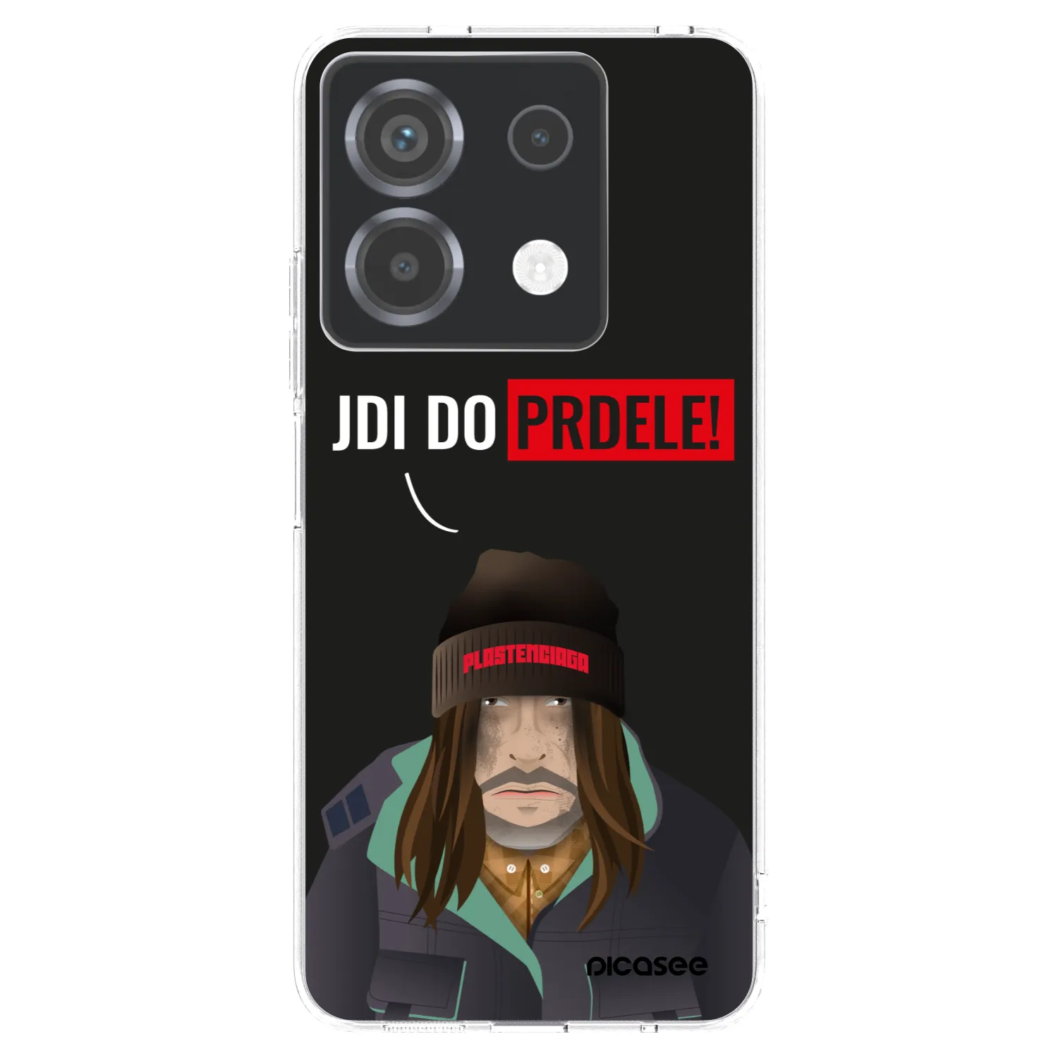 Picasee Xiaomi Poco X6 Hülle - Transparentes Silikon - Bezďák