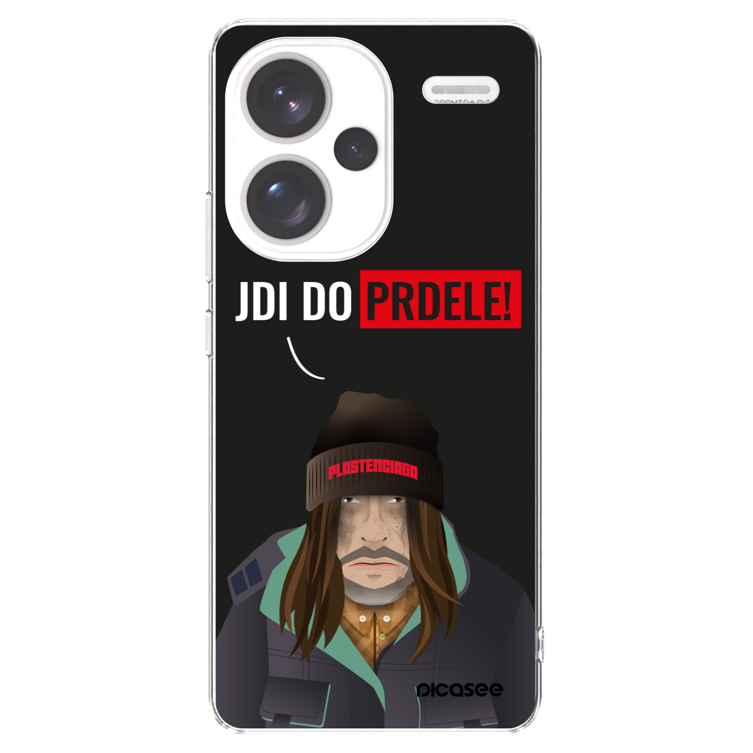Picasee Xiaomi Redmi Note 13 Pro+ 5G Hülle - Transparentes Silikon - Bezďák