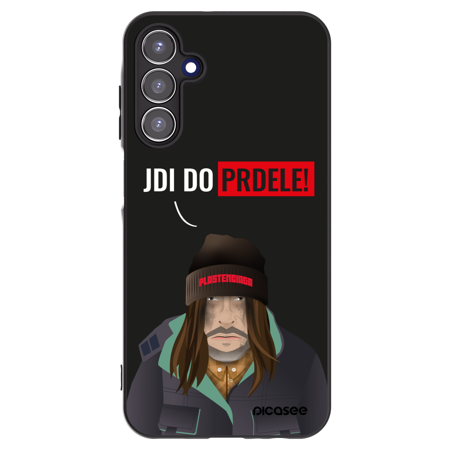 Picasee Samsung Galaxy A15 A156B 5G Hülle - Schwarzes Silikon - Bezďák