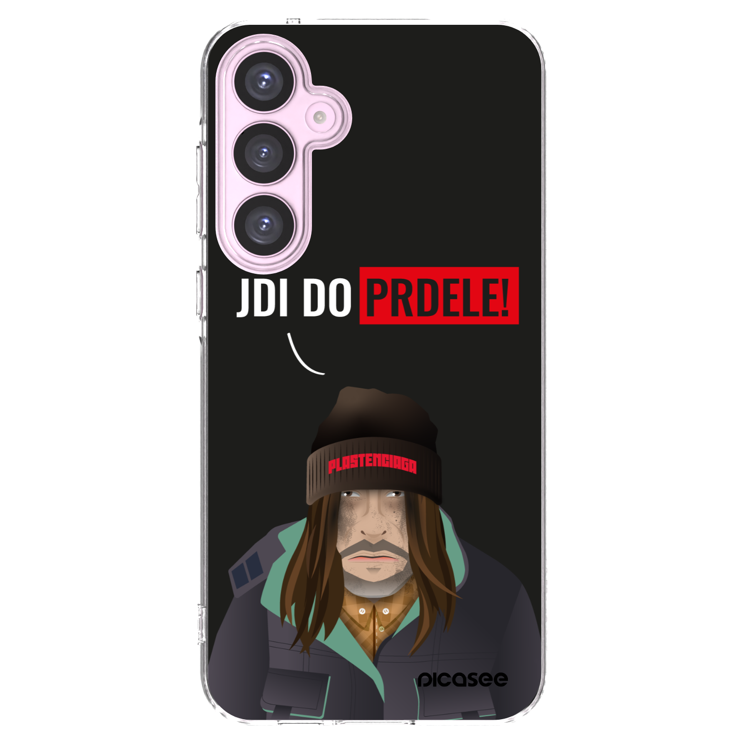 Picasee Samsung Galaxy A55 5G A556B Hülle - Transparentes Silikon - Bezďák