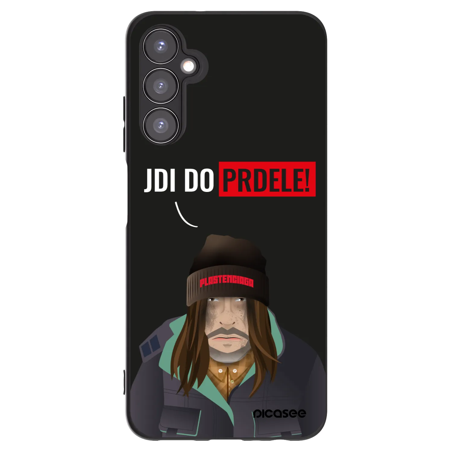 Picasee Samsung Galaxy A05s A057G Hülle - Schwarzes Silikon - Bezďák