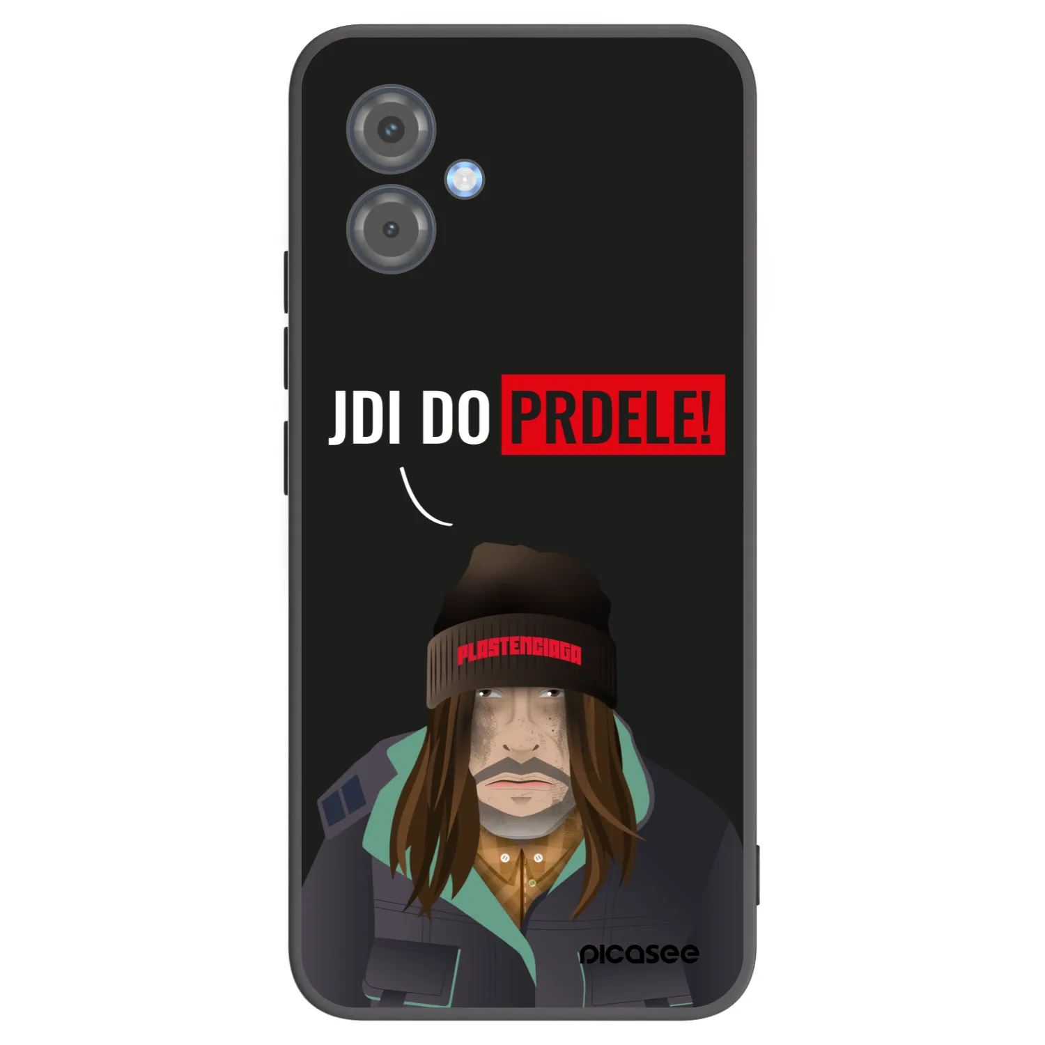 Picasee Motorola Moto G14 Hülle - Schwarzes Silikon - Bezďák