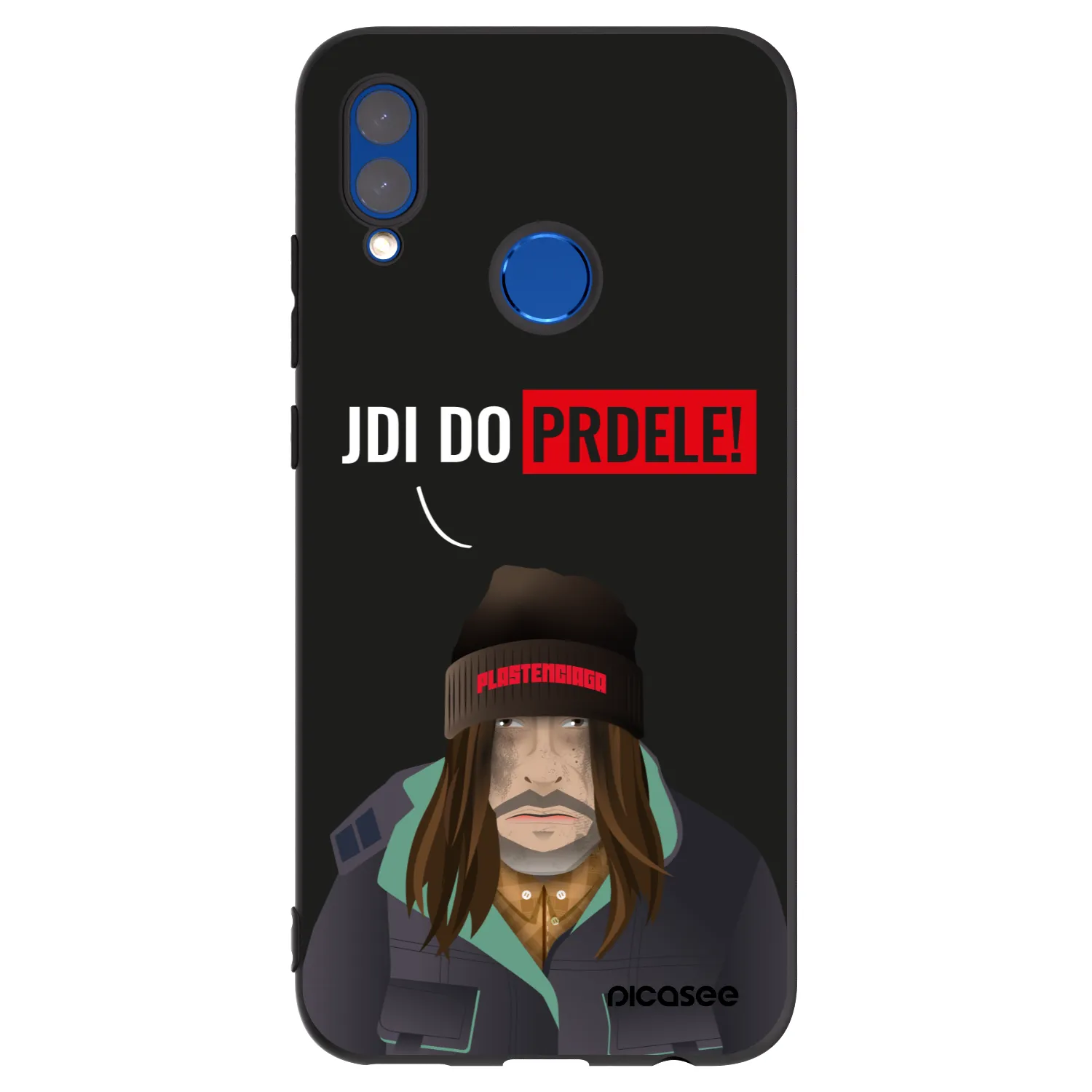 Picasee Honor 10 Lite Hülle - Schwarzes Silikon - Bezďák