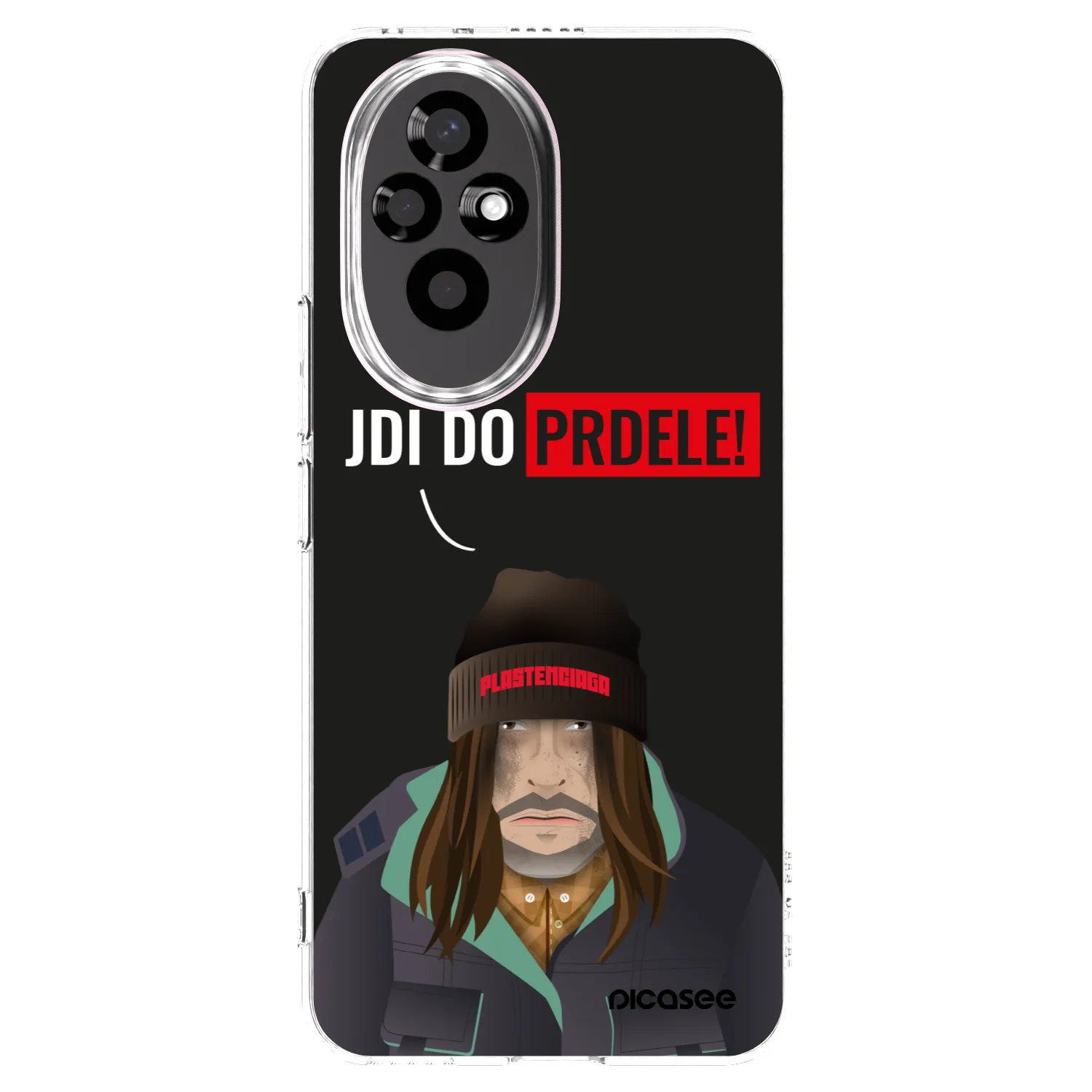 Picasee Honor 200 5G Hülle - Transparentes Silikon - Bezďák