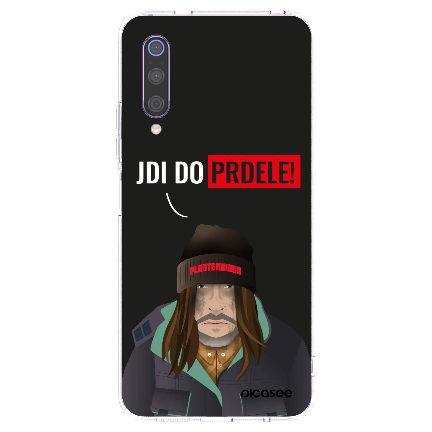 Picasee Xiaomi Mi 9 Hülle - Transparentes Silikon - Bezďák