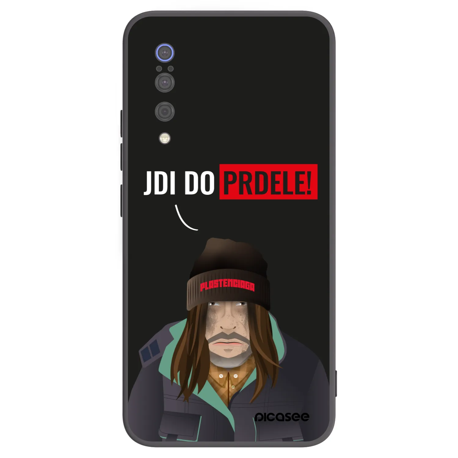 Picasee Xiaomi Mi 9 Hülle - Schwarzes Silikon - Bezďák