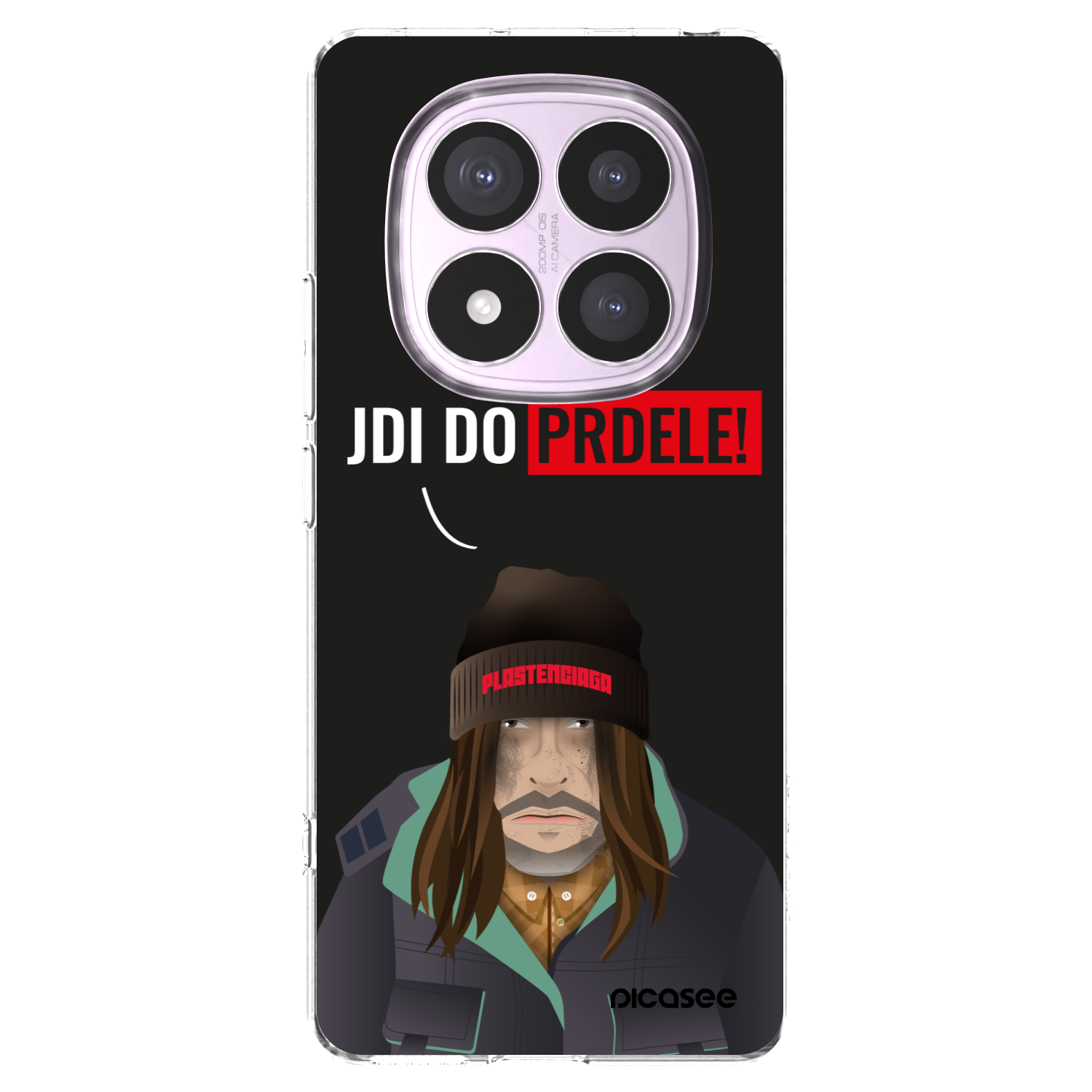 Picasee Xiaomi Redmi Note 14 Pro 5G Hülle - Transparentes Silikon - Bezďák