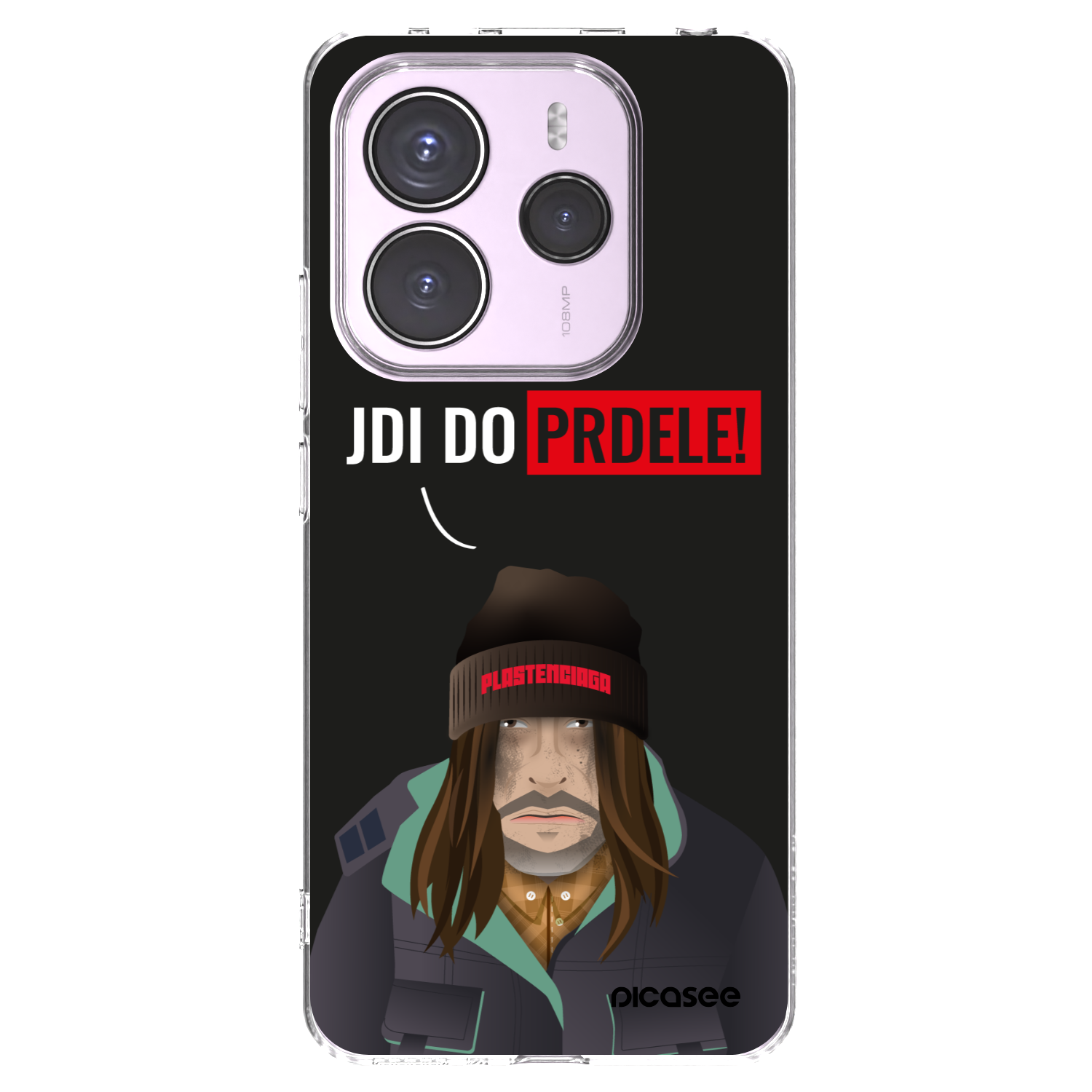 Picasee Xiaomi Redmi Note 14 5G Hülle - Transparentes Silikon - Bezďák