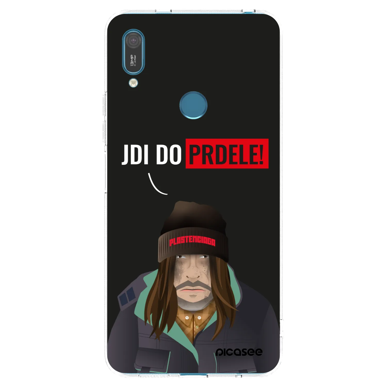 Picasee Huawei Y7 2019 Hülle - Transparentes Silikon - Bezďák