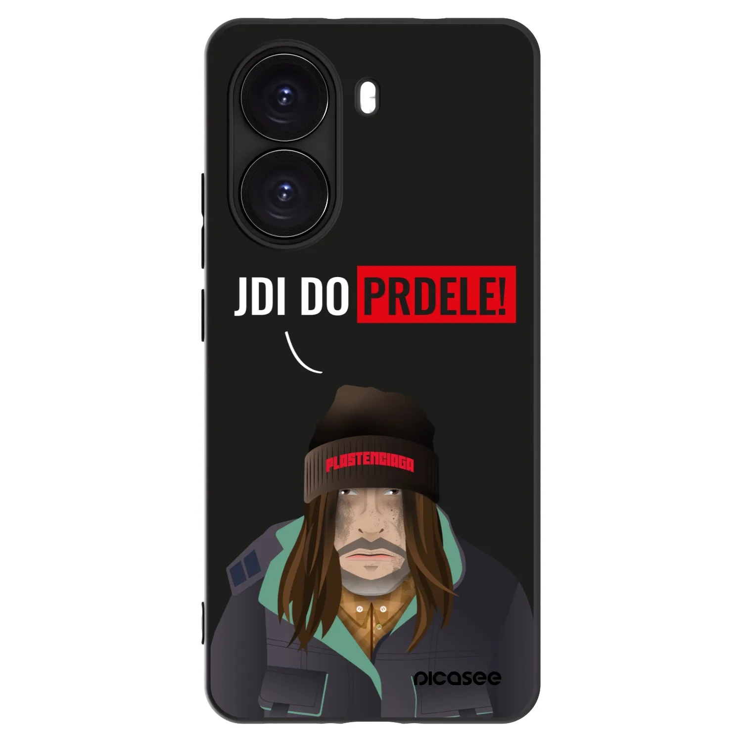 Picasee Xiaomi Poco X7 Pro 5G Hülle - Schwarzes Silikon - Bezďák