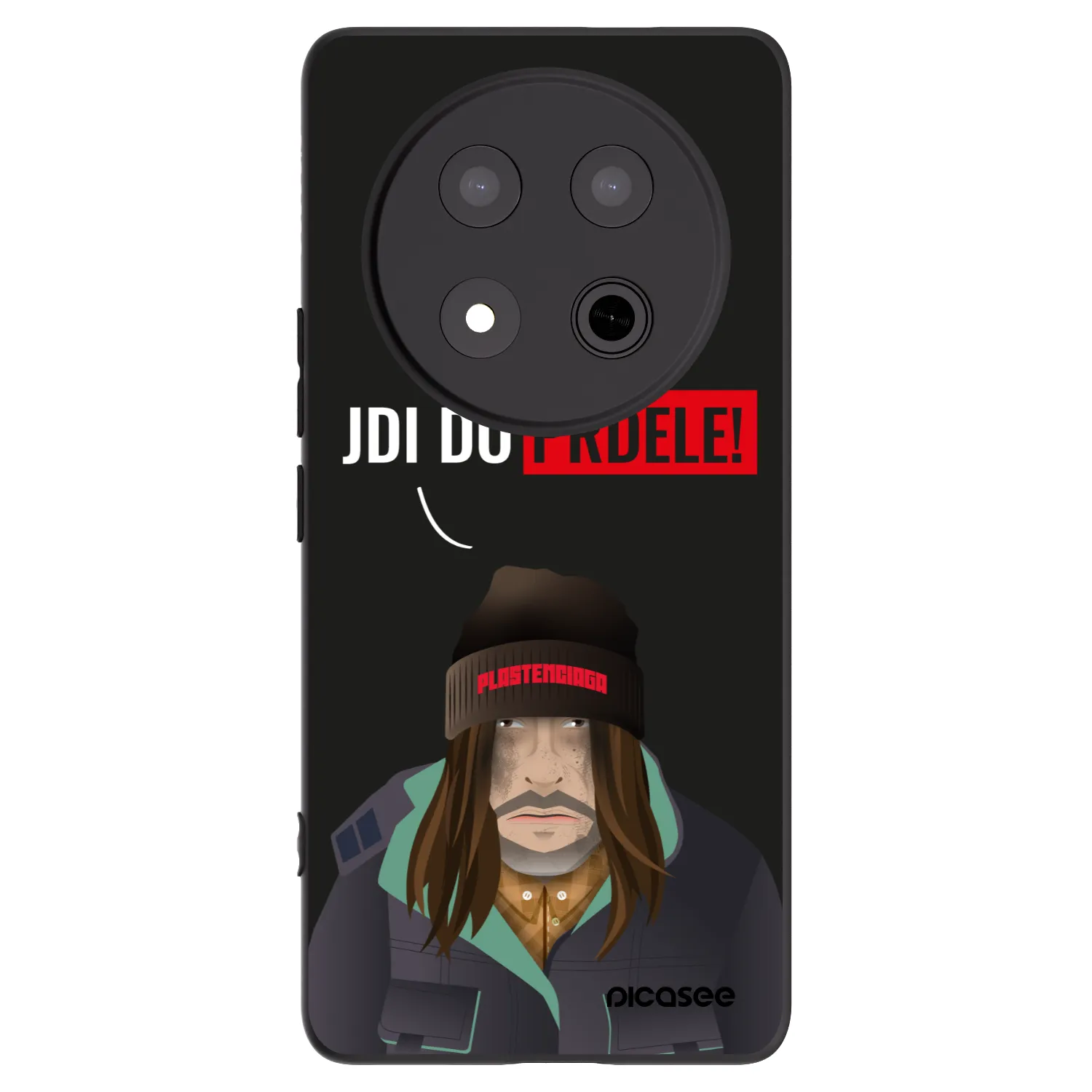 Picasee Honor Magic7 Lite 5G Hülle - Schwarzes Silikon - Bezďák