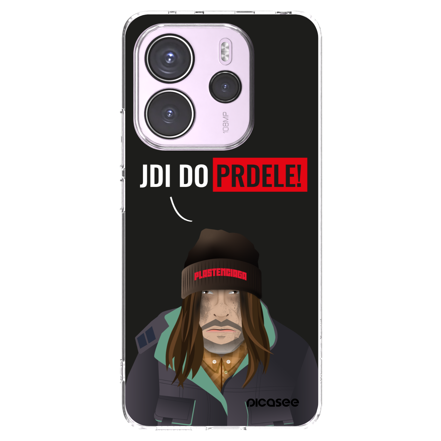 Picasee Xiaomi Redmi Note 14 4G Hülle - Transparentes Silikon - Bezďák