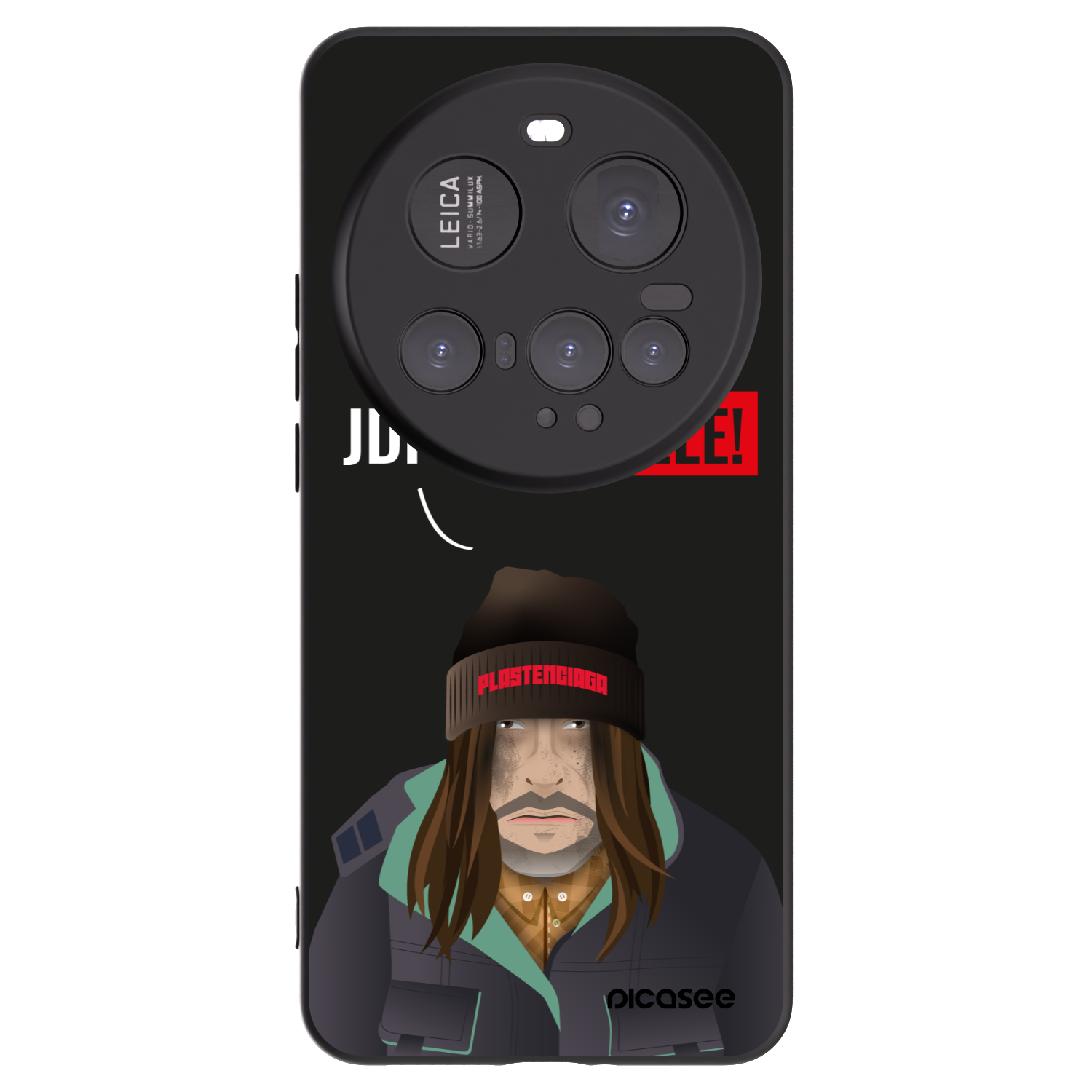 Picasee Xiaomi 15 Ultra Hülle - Schwarzes Silikon - Bezďák