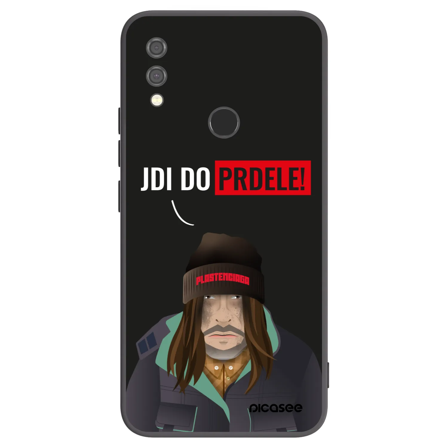 Picasee Xiaomi Redmi Note 7 Hülle - Schwarzes Silikon - Bezďák