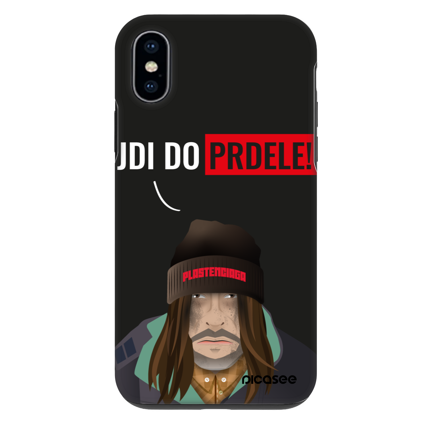 Picasee Fashion Case für Apple iPhone X/XS - Bezďák