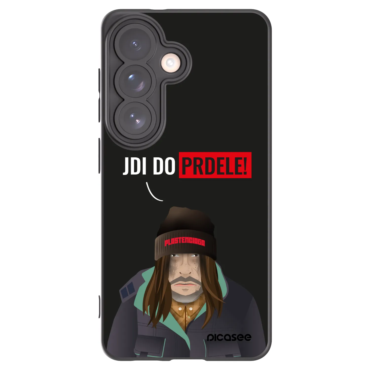 Picasee Samsung Galaxy S26 Hülle - Schwarzes Silikon - Bezďák