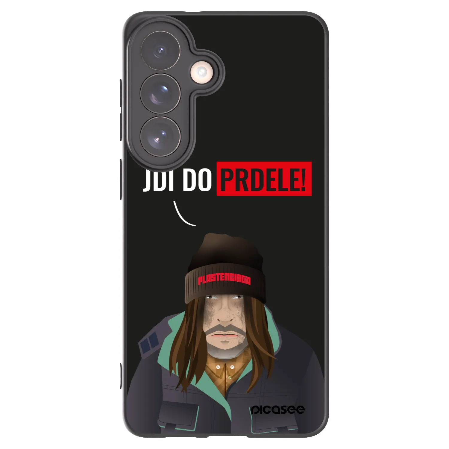 Picasee Samsung Galaxy S26+ Hülle - Schwarzes Silikon - Bezďák