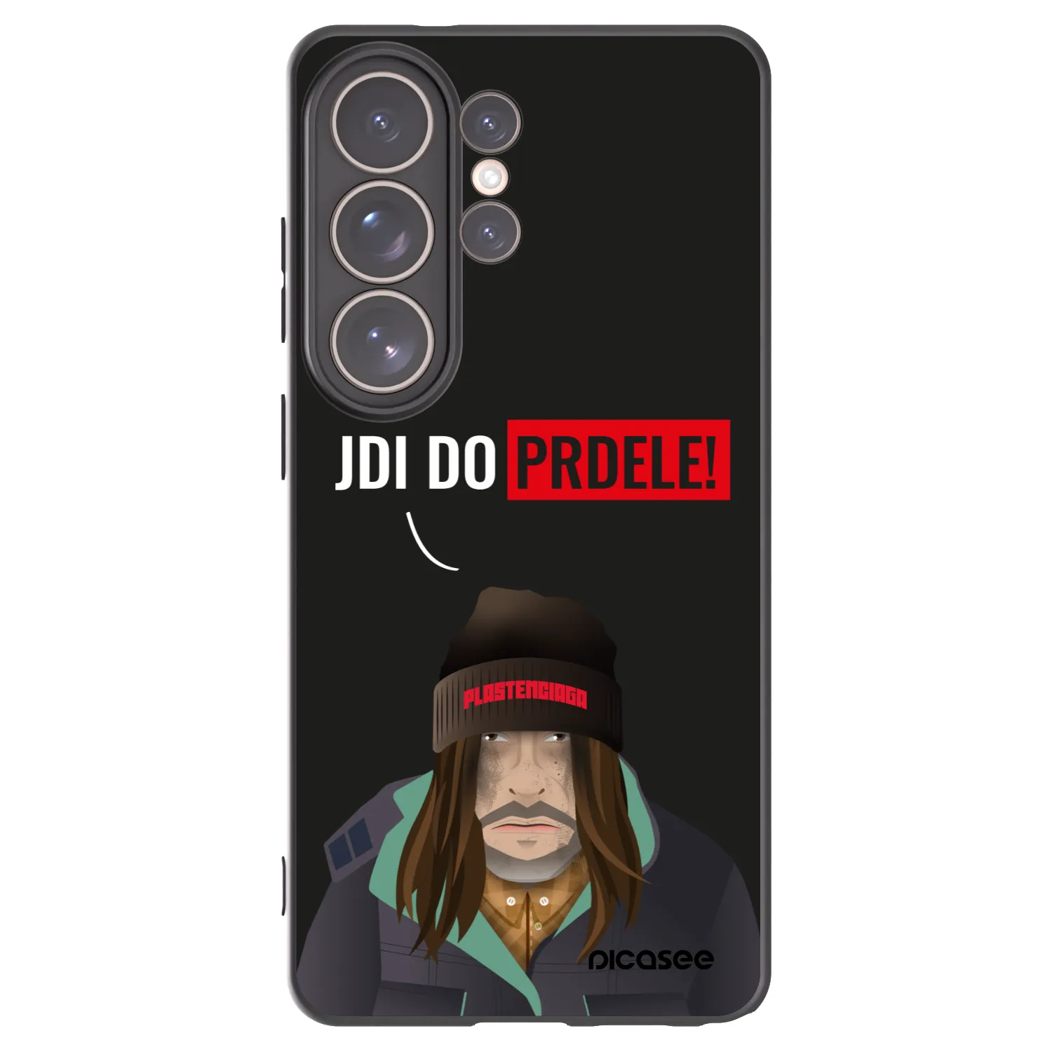 Picasee Samsung Galaxy S26 Ultra Hülle - Schwarzes Silikon - Bezďák