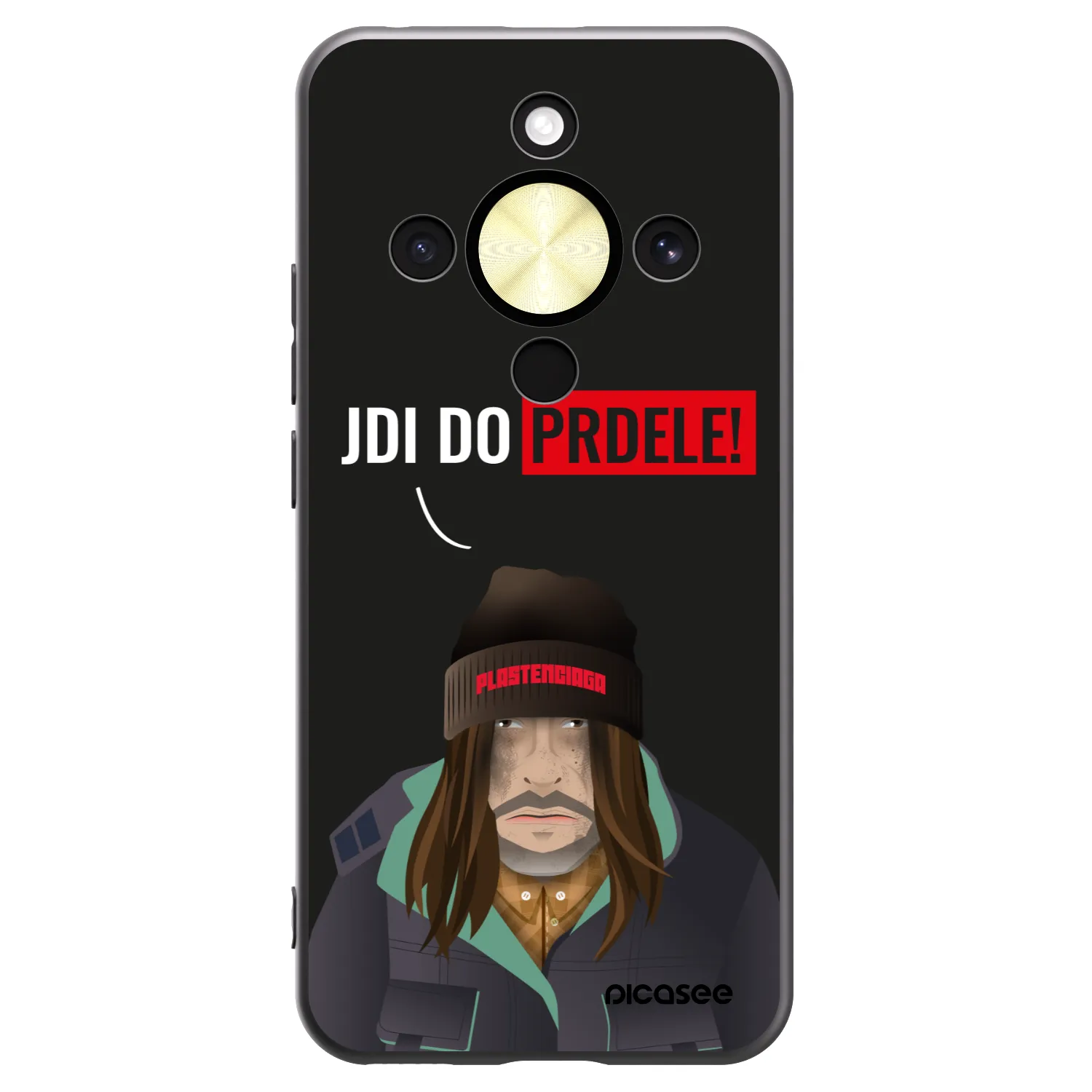 Picasee Honor Magic8 Lite 5G Hülle - Schwarzes Silikon - Bezďák