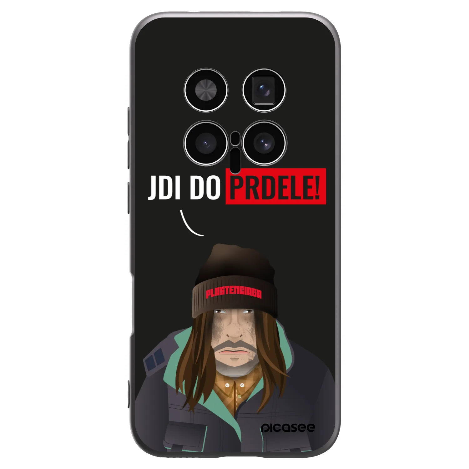 Picasee Honor Magic8 Pro 5G Hülle - Schwarzes Silikon - Bezďák