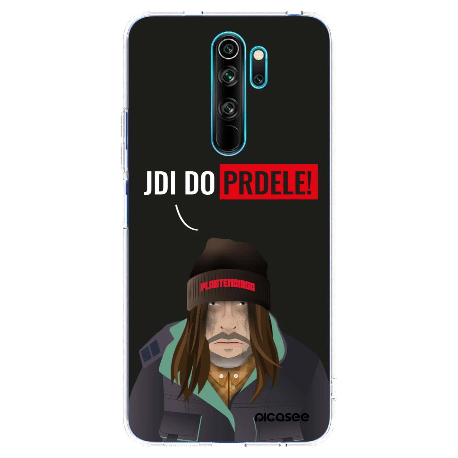 Picasee Xiaomi Redmi Note 8 Pro Hülle - Transparentes Silikon - Bezďák