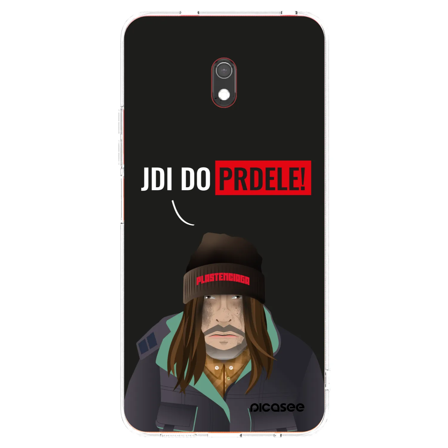 Picasee Xiaomi Redmi 8A Hülle - Transparentes Silikon - Bezďák