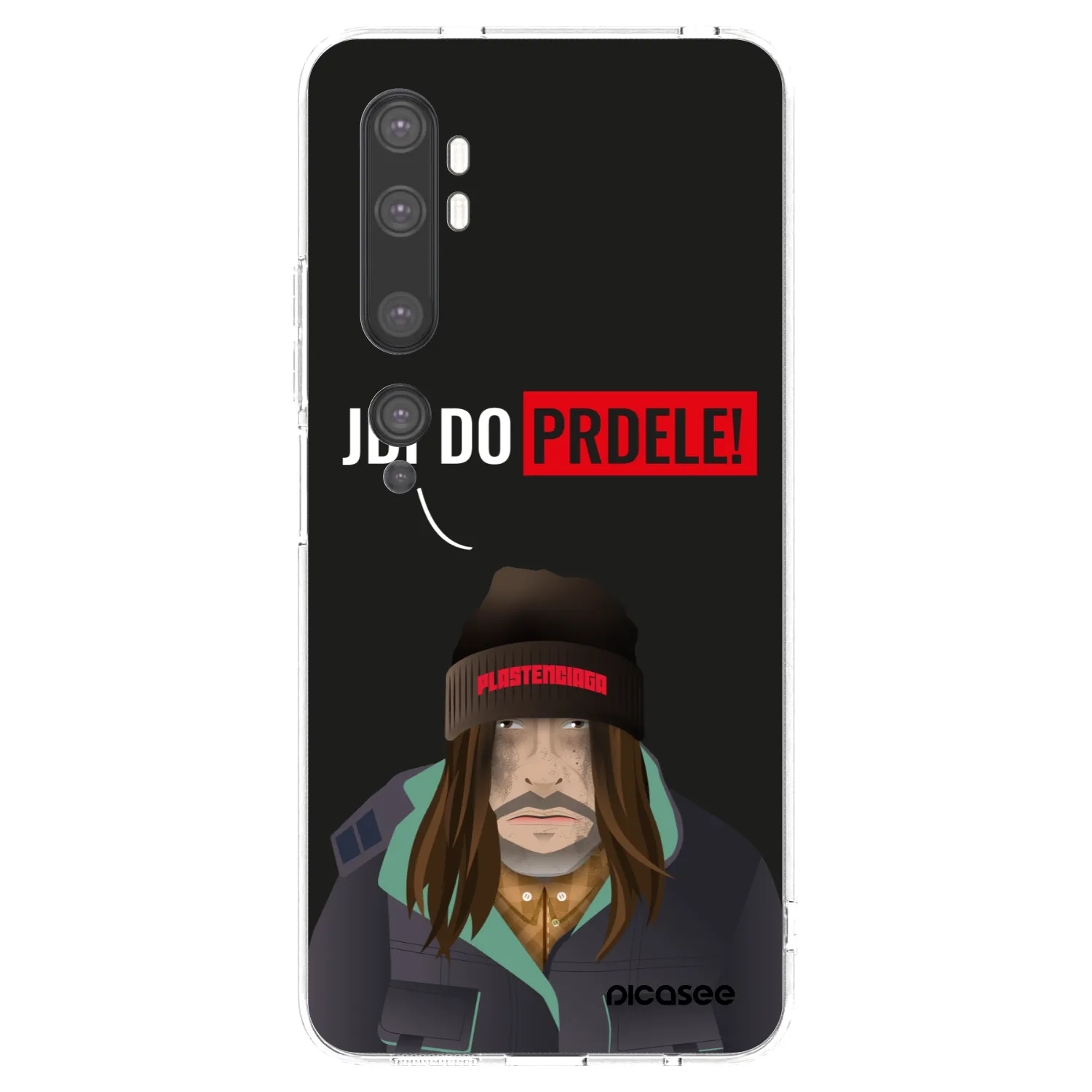 Picasee Xiaomi Mi Note 10 (Pro) Hülle - Transparentes Silikon - Bezďák