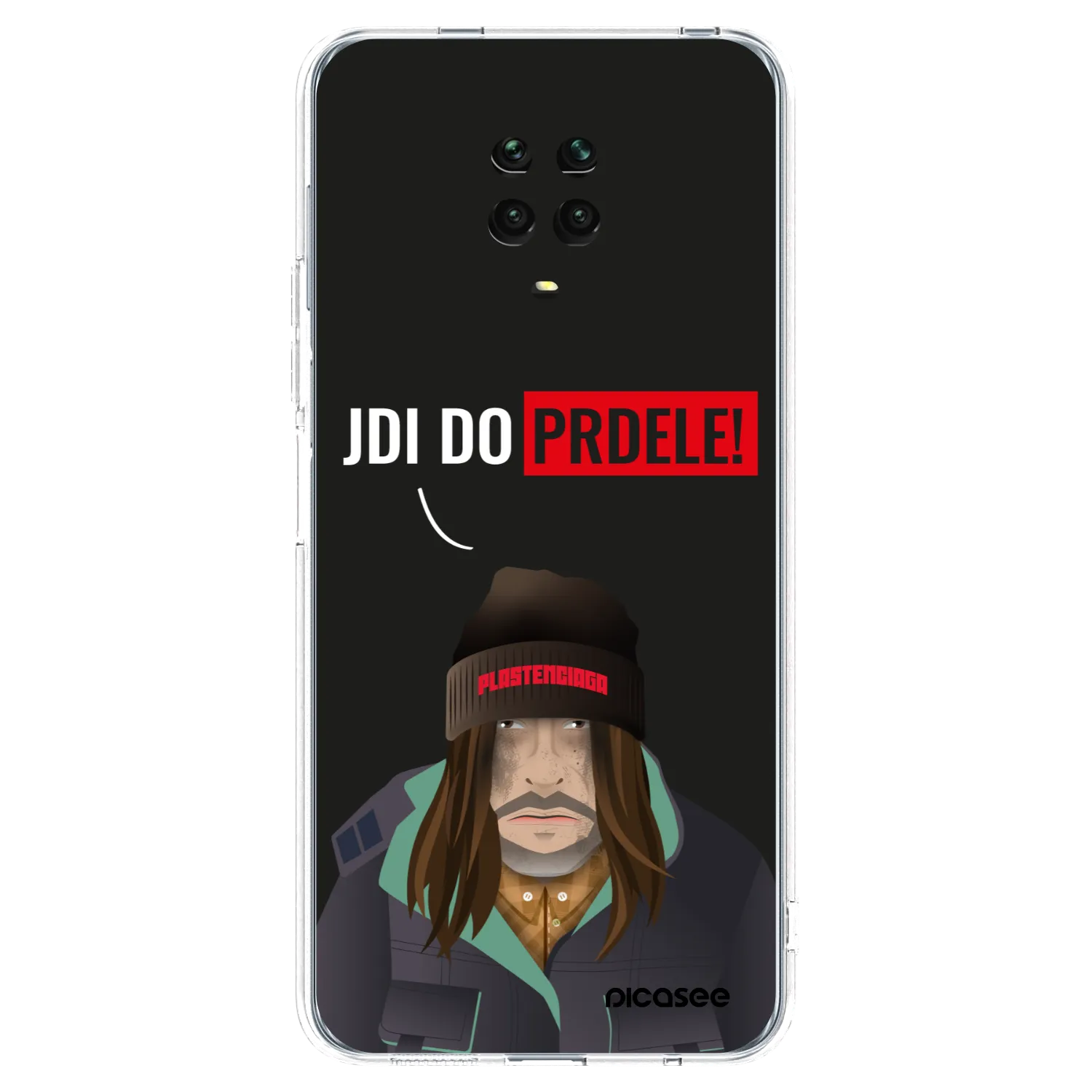 Picasee Xiaomi Redmi Note 9 Pro Hülle - Transparentes Silikon - Bezďák