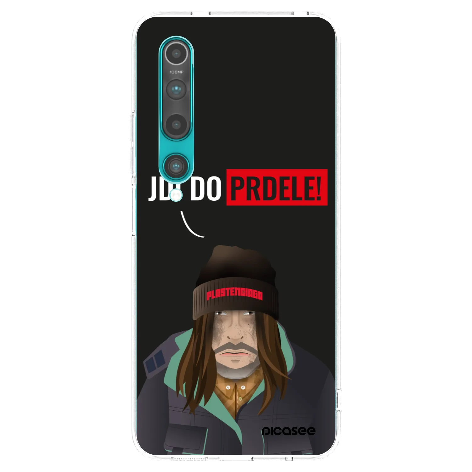 Picasee Xiaomi Mi 10 Hülle - Transparentes Silikon - Bezďák