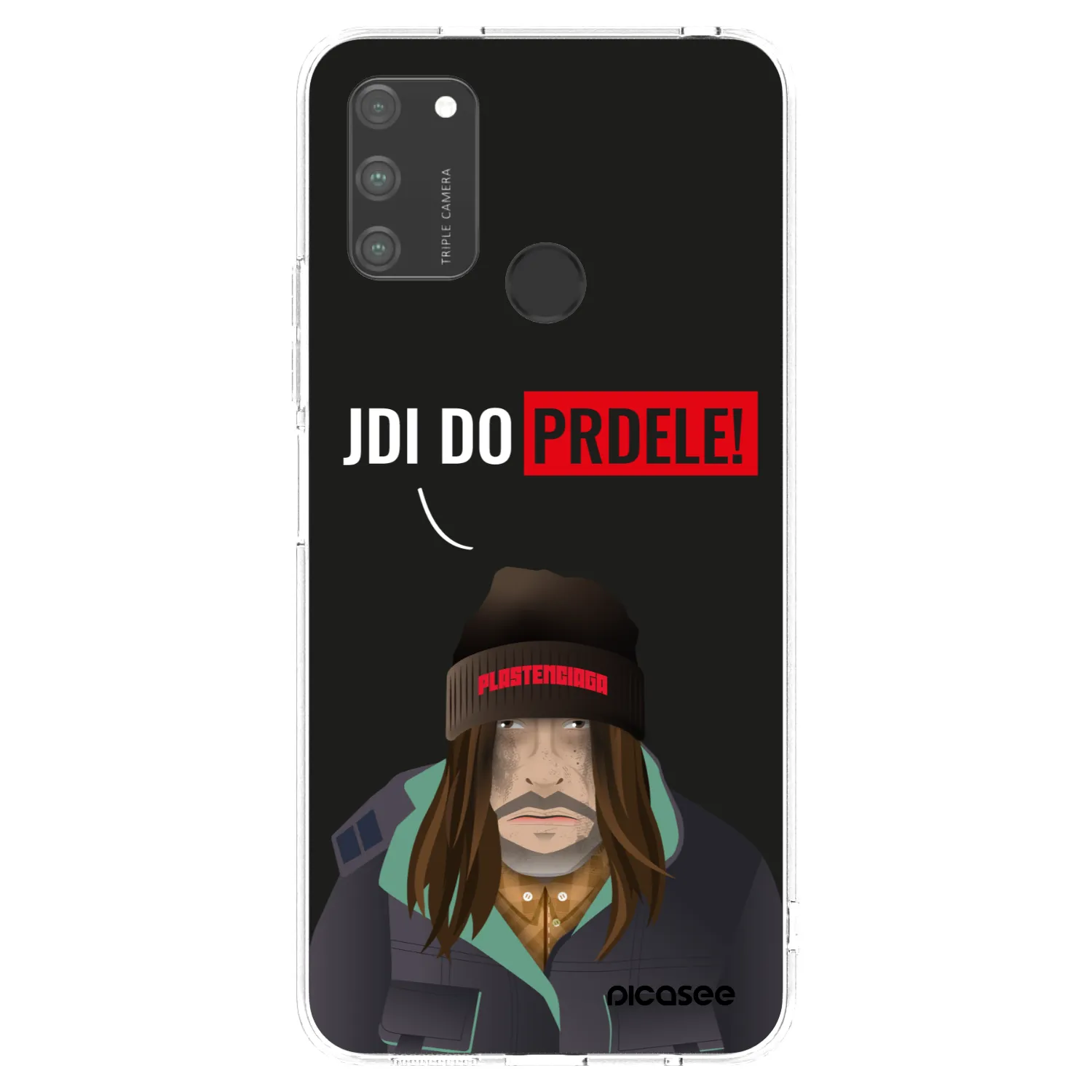 Picasee Honor 9A Hülle - Transparentes Silikon - Bezďák