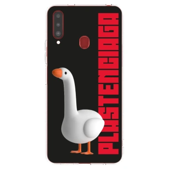 Picasee Samsung Galaxy A20s Hülle - Transparentes Silikon - Kiky Ricky