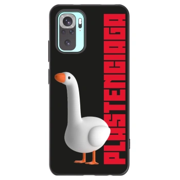 Picasee Xiaomi Redmi Note 10 Pro Hülle - Schwarzes Silikon - Kiky Ricky