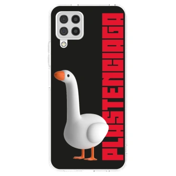 Picasee Samsung Galaxy A22 A225F 4G Hülle - Transparentes Silikon - Kiky Ricky