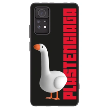 Picasee Xiaomi Redmi Note 11 Pro 5G Hülle - Schwarzes Silikon - Kiky Ricky