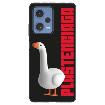 Picasee Xiaomi Redmi Note 12 Pro 5G Hülle - Schwarzes Silikon - Kiky Ricky