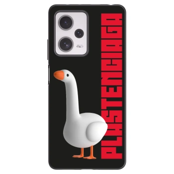 Picasee Xiaomi Redmi Note 12 Pro+ 5G Hülle - Schwarzes Silikon - Kiky Ricky