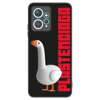 Picasee Xiaomi Redmi Note 12 4G Hülle - Schwarzes Silikon - Kiky Ricky