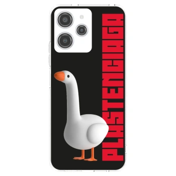 Picasee Xiaomi Redmi 12 4G Hülle - Transparentes Silikon - Kiky Ricky