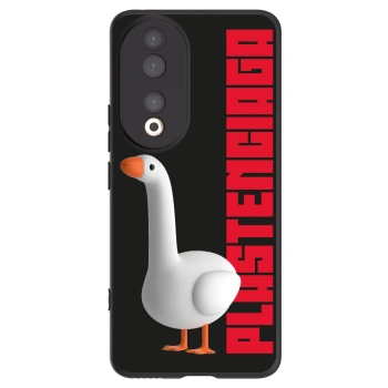 Picasee Honor 90 5G Hülle - Schwarzes Silikon - Kiky Ricky