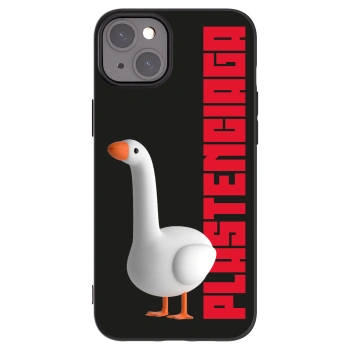 Picasee Apple iPhone 15 Plus Hülle - Schwarzes Silikon - Kiky Ricky