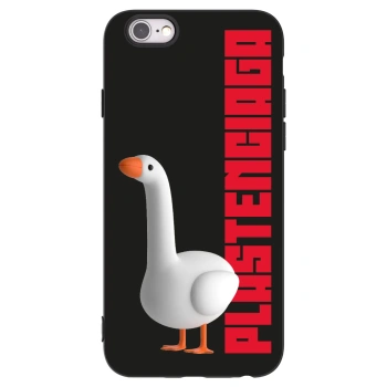 Picasee Apple iPhone 6/6S Hülle - Schwarzes Silikon - Kiky Ricky