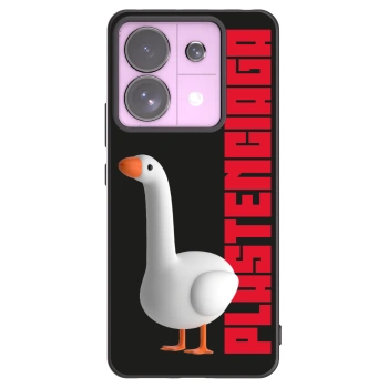 Picasee Xiaomi Redmi Note 13 Pro 5G Hülle - Schwarzes Silikon - Kiky Ricky