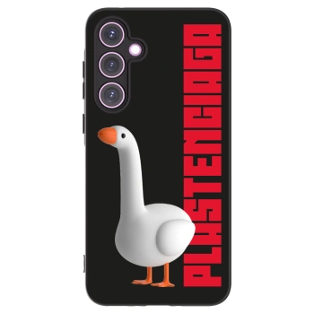 Picasee Samsung Galaxy A35 5G A356B Hülle - Schwarzes Silikon - Kiky Ricky