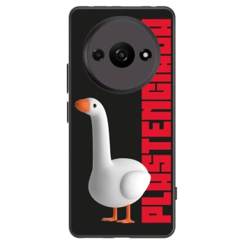 Picasee Xiaomi Redmi A3 Hülle - Schwarzes Silikon - Kiky Ricky