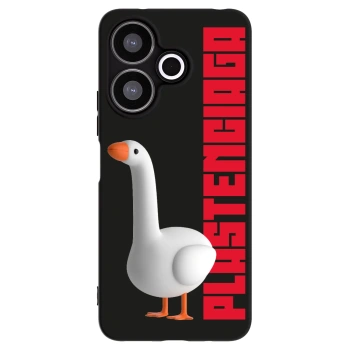 Picasee Xiaomi Redmi 13 4G Hülle - Schwarzes Silikon - Kiky Ricky