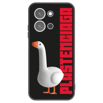 Picasee Xiaomi Redmi 15C 5G Hülle - Schwarzes Silikon - Kiky Ricky